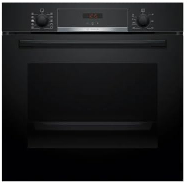 HQA534BB3 Four électrique à convection, multifonction, 71 litres, noir, classe énergétique A+