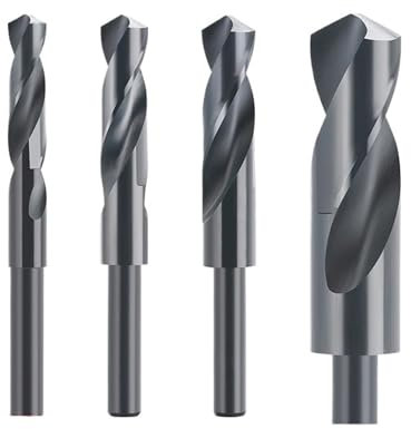 Foret 1pc 13,5-40mm Foret hélicoïdal HSS à tige réduite for coupe-trou à revêtement nitrure bois/métal(37mm)