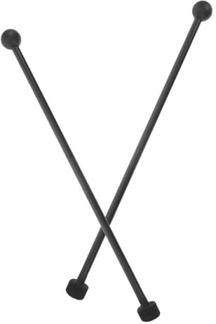 QUMIIRITY 2 Stück Marimba Schlägel Doppelend Schlägel Aus Robustem Gummi Und Filz Ausgewogenes Gewicht Geeignet Für Xylophon Und Schlaginstrumente Schlagzeug Zubehör Für Schüler Und Musiker