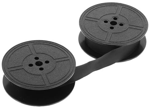 FUNOMOCYA Schreibmaschinen Farbband Nylon Schwarz Langlebig Stark Tintenabsorbierend Passend Für Alte Mechanische Modelle Praktische Handliche