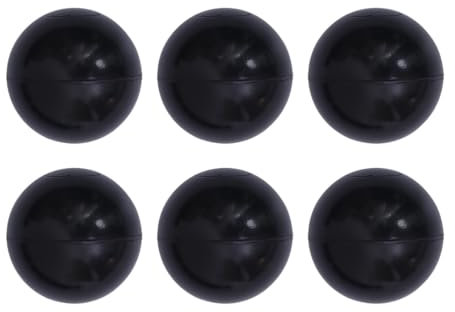 BESPORTBLE 50stücke Kunststoffbälle Stabile Pit Balls Für Junge Mädchen Für Spielplätze Pools Und Spielzelte Schwarz