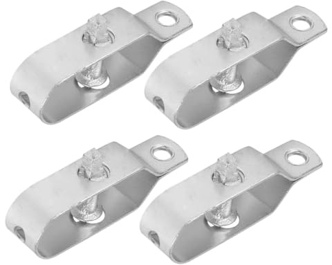 Alipis 4 pièces Tendeurs Câble Acier Robustes Réglables pour Filin Clôture Jardin Serre Câbles
