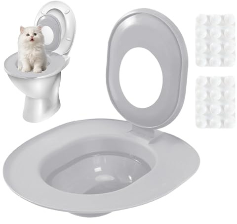 Kit de Dressage pour Chats Siège de Toilette urinoir Amovible