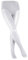 FALKE Unisex Kinder Strumpfhose Pure Matt 30 DEN K Ti transparent einfarbig 1 Stück, Weiß White 2209, 110-116