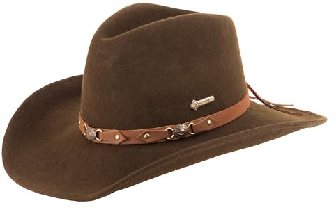 Scippis Bandit Westernhut (DE/NL/SE/PL, Alphanumerisch, L, braun)