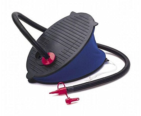 Intex Luftpumpe Fußpumpe Bellows, schwarz, 29x22,5x6,5 cm, 69611