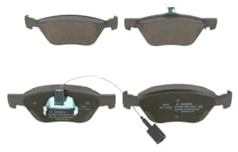 Bosch BP324 - Brake Pads Car Front Axle - Bosch Quality - Reduced Noise and Dust - ECE-R90 Certified - Copper-Free - 1 Set of 4 Pads