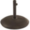BrackenStyle 15kg Concrete Parasol Base - Concrete Anchor For Parasols and Garden Umbrellas Commercial Domestic Patio Use - Black