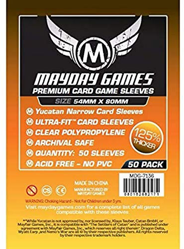 Unbekannt Yucatan Narrow Card Sleeves (54x80mm) - 50 Premium