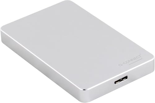 Q-Connect Disque Dur Externe USB 3.0 KF18083-1 to - Argent