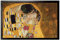 1art1 Gustav Klimt Der Kuß II Fußmatte Dekomatte Innenbereich | Design Türmatte 60x40 cm