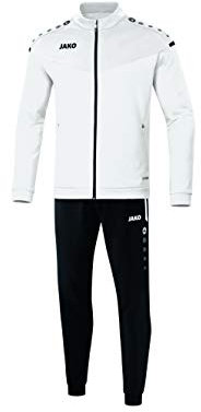 JAKO Kinder Trainingsanzug Polyester Champ 2.0, Weiß, 128