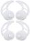 eMagTech 2 Pairs Earbuds Cover Replacement Silicone Soft Earhooks Ear Loops In-Ear Earbuds Tips with Wings Anti-Slip Compatible with Sony WF-1000XM3/WI-1000X Earphones White