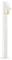 Nordlux Pontio Pollerleuchte, 850 mm, weiß 2218208001