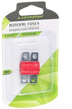 Midi Streifensicherung 2 Stück 50A Midival Sicherungen Hochstromsicherung Schraubsicherung KfZ