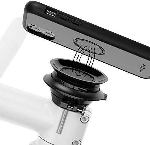 Fidlock Vacuum Set Lenkervorbau Handyhalterung mit Hülle kompatibel mit Samsung S21 Ultra Fahrrad Handyhalterung Rennrad Bike Phone Mount Handy Halterung Fahrrad Bike Phone Holder