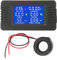 Stromverbrauchsmonitor, Stromverbrauchsmesser Heim-Digital-Multimeter-Tester Stromzähler Energiemonitor Strommessgerät Stromzähler für Steckdose LCD-Batterie-Amperemeter Frequenzmesser Watt-kWh-Analys