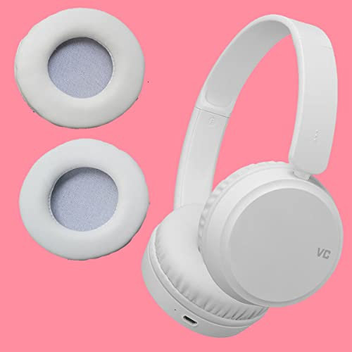 V-MOTA Auriculares compatibles con JVC HA-S190BT HA-S58BT HA-S30BT HA-S38BT HA-S31M Auriculares (1 par) (Blanco)