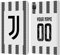 Head Case Designs Licenza Ufficiale Personalizzata Personale Juventus Football Club Home 2022/23 Kit Partita Custodia Cover in Pelle a Portagoglio Compatibile con Apple iPad PRO 11 2020/2021 / 2022