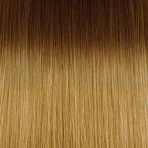 GLOBAL EXTEND® Nanoring-Extensions I Schonende Anwendung I Unauffällig I Flexible Verwendung I Pflegeleicht(60 cm, 06/15 ombré)