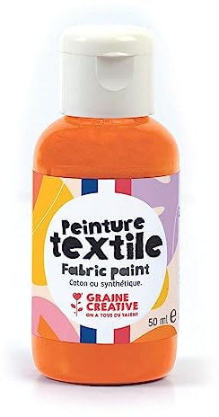 Graine Créative Tinte textil 50 ml – naranja