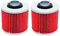 Filtro Olio moto for TDM900 TDM 900 XT660 Z XT 660 Z TENERE XVS650 XVS 650 V-STAR SILVERADO XVS 650 V-STAR CUSTOM (Color : 2pcs)