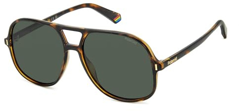 POLAROID Brille PLD 6217/S Größe 57-15 mm Havana polarisiert