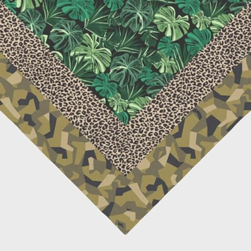 FANTASIA FILZ Nadelfilz selbstklebend dehnbar 2,0 mm Klebefilz - Meterware - Klebefilz Filzstoff (Camouflage, 1m x 1,50m)