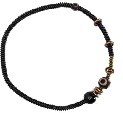 Ornamente Perlenarmbänder, Rosenkranzperlen, schwarzes Sandelholzarmband im chinesischen Stil für Paare, Retro-Schmuckarmband für Männer und Frauen, tibetisch-buddhistische Perlenkette, Schmuck 301
