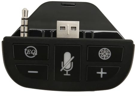 Plyisty Adaptateur de Casque Stéréo pour One, pour Series X/S, Prise Audio Stéréo 3,5 Mm, Amplificateur de Son, Adaptateur de Casque Micro Audio pour Son de Jeu, Chat Vocal
