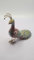 China Cloisonné Deko Figur Vogel, Pfau Dose Handarbeit 11,5 * 6 * 11cm AA-31-1