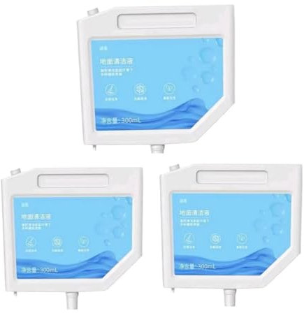Bodenreiniger, 300 ml Flüssigkeit. Kompatibel mit Dreame L10s Ultra S10 S10 PRO S10 Plus. Spezielles Haushaltszubehör.(3pcs)