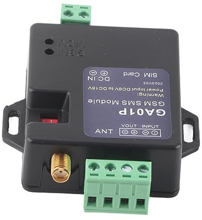 FLEXMAN GSM Stromausfallalarm, Smart Remote Stromausfallalarm, SMS Anrufalarm für Türmagnetschalter, Infrarotsensor, Gas Detektor, Temperaturmessung