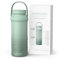 Momcozy Enfriador de leche materna portátil al aire libre (628 ml), enfriamiento total de 360° durante 24 horas, enfriador de leche materna de viaje grande con 2 botellas para almacenamiento