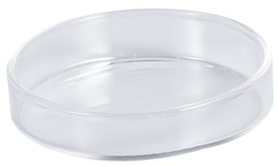 DRESSOOS Runde Garnelenfutterschale Aus Glas Für Aquarium Kleine Futterschale Für Garnelen Und Fische Glasfutterschale Für Haustierfutter