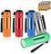 flintronic 5 Pack LED Small Torch, Small Pocket Flashlight with 9 LEDs, Aluminium Kids Torches, with Lanyard, Super Bright, for Kids Adult Camping Hiking Outdoor Gifts, Batteries Included