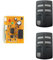 Tarjeta Receptora de 6 Pines Universal para Puerta de Garaje con 2 Mandos Incluídos 1 Canal, Plug & Play, Compatible con JCM, Forsa, Pujol, Erreka y Mandos DTM, Rolling Code