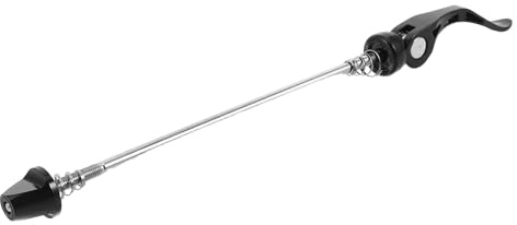 SOPOTUTU Kit di bloccaggio rapido per bicicletta MTB 142 mm in acciaio leva di serraggio rapido per ruota posteriore, compatibile con ruote di montagna e strada, spiedino robusto per fissaggio e