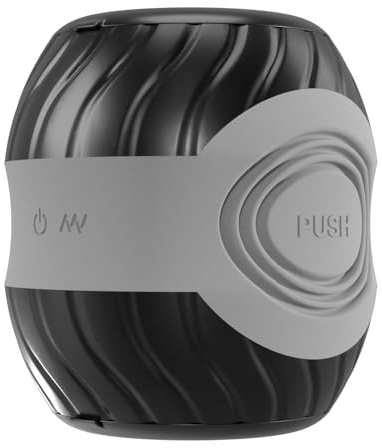 You2Toys Masturbator – intensiver Stimulator für Herren, enger Masturbator, 10 abwechslungsreiche Vibrationsmodi, schwarz