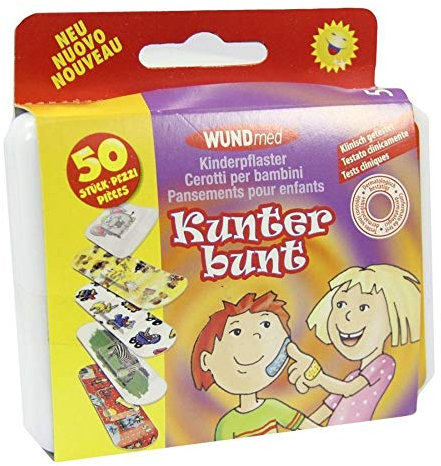 KINDERPFLASTER Kunterbunt 50 St