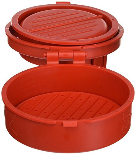 STAMPO PRESSA MANUALE SVIZZERE HAMBURGER NORMALI FARCITI RIPIENI STUFZ BURGER