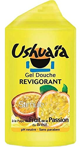 Ushuaia Douche Revigorant Fruit De La Passion 250ml (lot de 3)