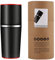 LTLWSH Portable Manual Coffee Grinder, Single Cup Coffee Maker Ceramic Coffee Grinder Mug Adjustable with Built-in Grind and Brew System for Travel Camping Office,Black