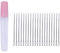 Zonfer 20pcs Leder Nadel, Leder Triangular Nadeln Leder Hand Nähnadeln Große Augen Nähnadel Leder-Pelz-Special Shape Nadel Nähen Werkzeuge