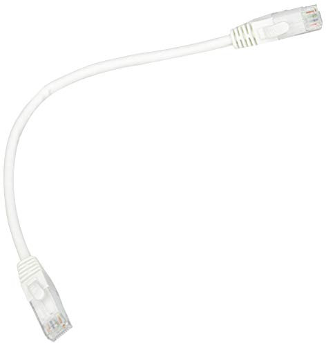 Cavo Rete Categoria 6A Non Schermato Utp Awg24 Colore Bianco Halogenfree Mt 0,25