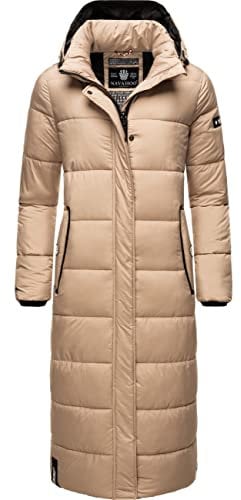 Navahoo Damen Wintermantel Isalie Taupe Gr. M