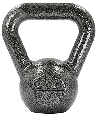Kettlebell 4KG 8KG 12KG 16KG 20KG 24KG 32KG Fitness Home Strength Training Cast Iron Competitive Sports Equipment (One Piece) (Size : 4KG)