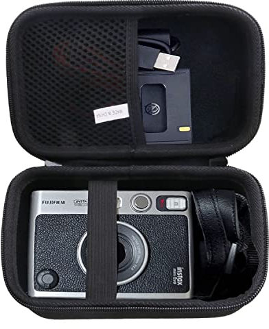 WAIYUCN Hard EVA Carrying Case for Fujifilm Instax Mini EVO Instant Camera Case