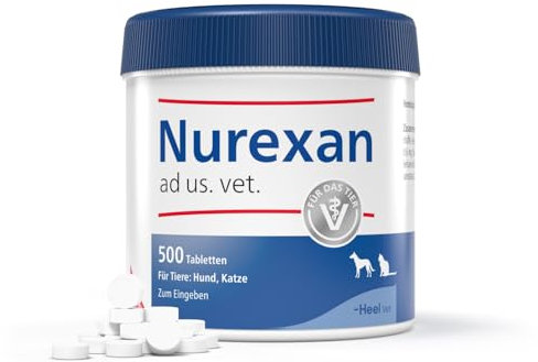 Nurexan ad us.vet 500 Tabletten | Natürliches Tierarzneimittel für Hunde und Katzen | Made in Germany