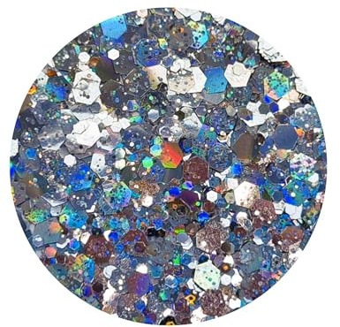 Biologisch abbaubarer Glitter Y'Holo - Si si la paillette - Blau